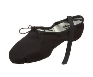 Capezio Men's Canvas Romeo Ballet Shoe,Black,8 M US