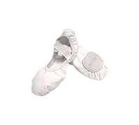 Capezio Stella Canvas Ballet Shoe, Blanc, 8,5 M