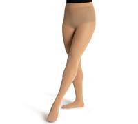 Capezio Studio Basics Collant avec Pieds, Caramel, X-Large (Lot de 3) Femme