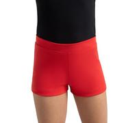 Capezio TB113C Short Taille Basse Femme, Red, s