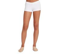 Capezio Team Basic Boy Cut Low Rise Short, Blanc, Taille M Femme