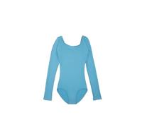 Capezio Team Basic Long Sleeve Leotard Justaucorps, Bleu Ciel, 12-14 Fille