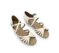 Capezio Valentina Ballroom Shoe Chaussures pour Fille, Blanc, 10,5 W