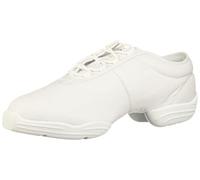 Capezio Womens Canvas Sneaker Dance Shoes, White, 9 US