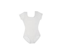 Capezio Women's Classic Short Sleeve Leotard,White,X-Small
