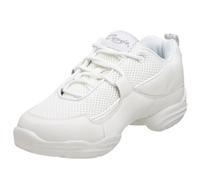 Capezio Women's DS11 Fierce Dance Sneaker,White,9.5 M US