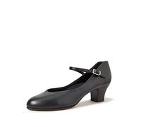 Capezio Women's Jr. Footlight Character Shoe,Black,8.5 W US