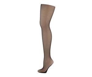 Capezio Women's Professional Fishnet Tight With Seams,Black,Medium/Tall