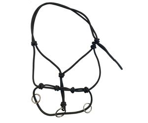 Capezza con anelli ideale per cavalli giovani da addestrare Tattini