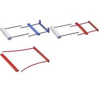 CAPI CLASS 2 Relieur d'archives, simple systŠme d'archivage adapt‚ pour l'archivage de listing, capacit‚: 80 mm, env.500feuilles contenu: 50 piŠces (CLIPL)