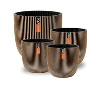Capi Europe - Coffret Cadeau Pot Boule Groove Made with - Taille L - Or - Ouverture Ø25 - Pot intérieur et extérieur - Taille-IGGB-4