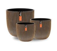 Capi Europe - Coffret Cadeau Pot Boule Groove Made with - Taille M - Or - Ouverture Ø25 - Pot intérieur et extérieur - Taille-IGGB-3