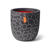 Capi Europe - Pot Boule Clay NL - 43x41 - Anthracite - Ouverture Ø43 - Pot intérieur et extérieur - KATC933