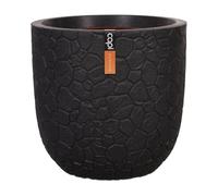Capi Europe - Pot Boule Clay NL - 43x41 - Noir - Ouverture Ø43 - Pot intérieur et extérieur - KBLC933