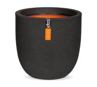 Capi Europe - Pot Boule Smooth NL - 54x52 - Noir - Ouverture Ø46 - Pot pour Une Utilisation à l'intérieur et à l'extérieur - Incassable - 100% Recyclable - KBL935