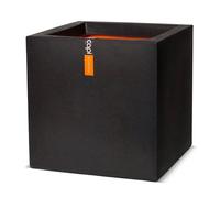 Jardinière Urban Smooth Carrée 40 X 40 X 40 Cm Noir Kbl903 Capi Noir