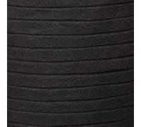 Capi Pot de fleurs Nature Row Carré 40x40 cm Noir KBLRO903