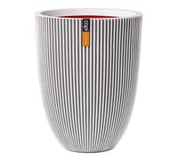 Capi Vase Élégant Groove 34x46 Cm Ivoire