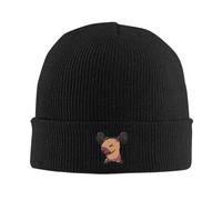 Capibara Bonnet Chapeaux Hip Hop pour Hommes Femmes Hiver Garder au Chaud Skullies Bonnets Unisex Chapeaux Adultes Unissex
