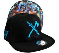 Capiche [99+ Designs] Chapeau Snapback Noir, Teutonic Order, Ordre teutonique, médiéval, Casquette de Guerrier, Logo Bleu, Cadeau Parfait pour Hommes, Combat