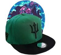Capiche [99+ Designs] Chapeau Snapback Vert pour Hommes, Zeus, vêtements de Travail mythologie Grecque, Casquette Baseball Dieu Grec du Tonnerre, Verte