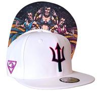 Capiche [99+ Designs] Snapback Cap - Casquette Baseball Chapeau Art Unisexe visière Hommes Femmes D-325 Sœurs Gorgones