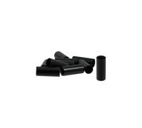 WAG housse de vélo Pack 100 unidades funda de frein 5mm aluminium, noir
