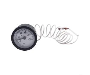 Capillaire analogique pour jauge de température à cadran 0-120 °C avec 1 mètre de longueur conçu pour la télédétection dans l'eau et les systèmes hydrauliques