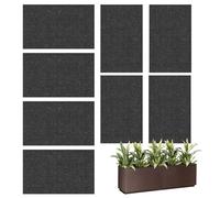 Capillary Growing Mats, 8 pièces Replacement Set, Gardening Fixture with Sturdy Build, Lawn Care with Practical Details, 17,72 x 3,54 pouces, Greenhouse Equipment, Outdoor Organizer for Seeding