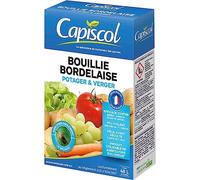 CAPISCOL | BB20300 | Bouillie bordelaise | Étui 300 G | 48 L de solution | Mildiou Tavelure Cloque du Pêcher