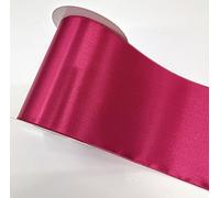 CaPiSo® Ruban de satin 10 m de large et 10 cm de large Fuchsia
