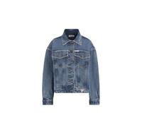 Guess Veste femmes Oversize Trucker Jacket Bleu EU M