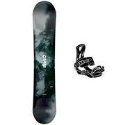 Capita - Pack Planche Snowboard Mega Mercury - 155 + Force Classic - Planche Snowboard
