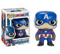 Capitaine America 3 Civil War Captain Pop Marvel #125 Vinyl Figurine Funko