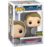 Capitaine America W/Prototype Shield Exclusive Pop Marvel #999 Vinyl Figurine