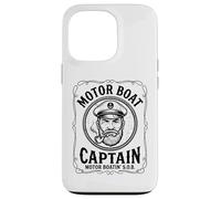 Capitaine de Bateau à Moteur - Bateau de Bateau Amusant pour Homme Coque pour iPhone 13 Pro