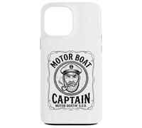Capitaine de Bateau à Moteur - Bateau de Bateau Amusant pour Homme Coque pour iPhone 13 Pro Max