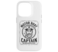 Capitaine de Bateau à Moteur - Bateau de Bateau Amusant pour Homme Coque pour iPhone 14 Pro