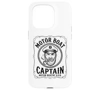 Capitaine de Bateau à Moteur - Bateau de Bateau Amusant pour Homme Coque pour iPhone 15 Pro