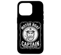 Capitaine de Bateau à Moteur - Bateau de Bateau Amusant pour Homme Coque pour iPhone 16 Pro
