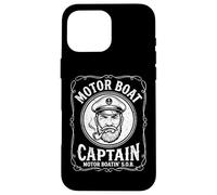 Capitaine de Bateau à Moteur - Bateau de Bateau Amusant pour Homme Coque pour iPhone 16 Pro Max