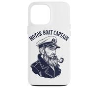 Capitaine de Bateau à Moteur, Capitaine de Bateau à Moteur, Yacht Coque pour iPhone 13 Pro Max