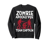 Capitaine de l'équipe Zombie Apocalypse Sweatshirt