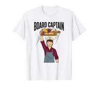 Capitaine du Conseil d'administration Humor Cheese Obsession Charcuterie Lover Club T-Shirt