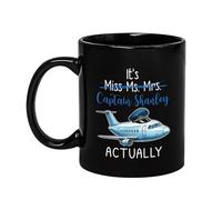 Capitaine En Fait Mug Unique Tasse À Thé Durable Tasse À Café Idée Cadeau Pour Collègue Anniversaire Bureau 330Ml