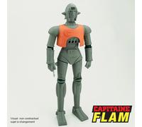 HL-PRO Figurine Capitaine Flam Crag – Peinture Métallique Exclu 25 cm – Boîte FR