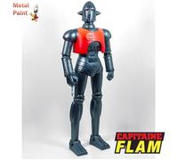 Capitaine Flam - Figurine Crag Metallic Paint Exclu 25cm Boite FR