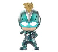 Capitaine Marvel masqué Starforce Cosbaby 12 "Hot Toys Bobble-Head Figure cadeau