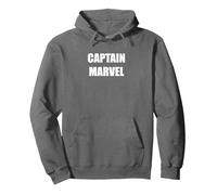 Capitaine Marvel Sweat à Capuche, Unisexe pour Adultes, Asphalte, XXL