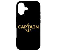 Capitaine Nautique Ancre Nautique Bateau Marin Nautique propriétaire de Bateau Coque pour iPhone 17